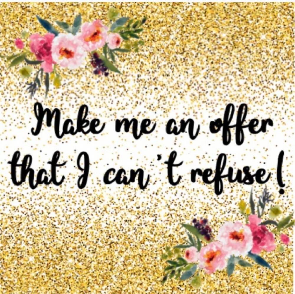 Reasonable offers welcome!